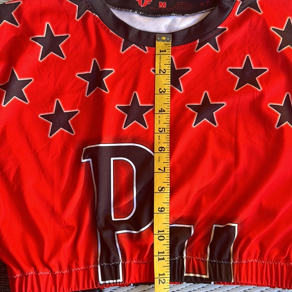 RARE, UPCYCLED, CROPPED SPORTS JERSEY - Picture 6 of 8
